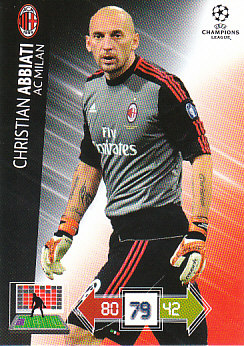 Christian Abbiati A.C. Milan 2012/13 Panini Adrenalyn XL CL #151